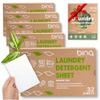 Washing Sheets for 160 Washes Universal Hypoallergenic ECO + 3 Free Green Tea Scent