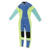 Women Wetsuit 3mm Thickened Long Sleeve Thermal One Piece Diving Suit for Water Sports