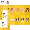 Adorable Sanrio Metal Cartoon Rabbit Melody Kulomi Brooch For Student Bags