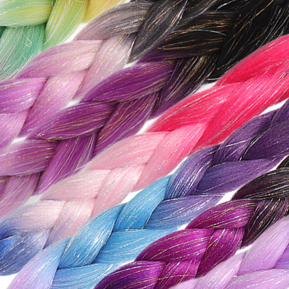 WTB Big Braid Synthetic Wigs Women Chemical Fiber High Temperature Silk Hand-woven Shiny Big Braid Hair Dirty Braid Wig Braided Hair