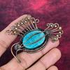 Amazonite Gemstone Pendant Copper Wire Wrapped Jewelry Bird Pendant Gifts For Her