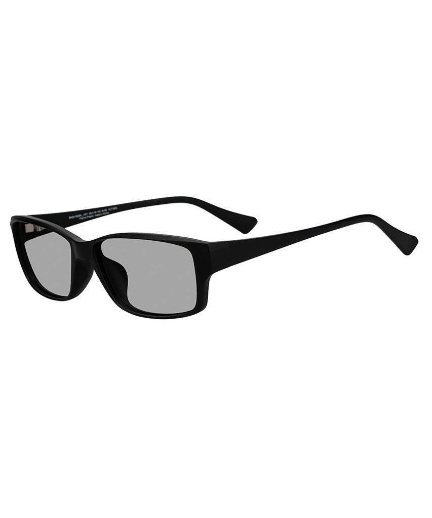 [Zoff] SUNCUTGlassesUV100% CUT Wellington-style Horizontal Sunglasses  Colored Lenses, Thick Frame  Stylish, UV Protection, Unisex, Sports (Black