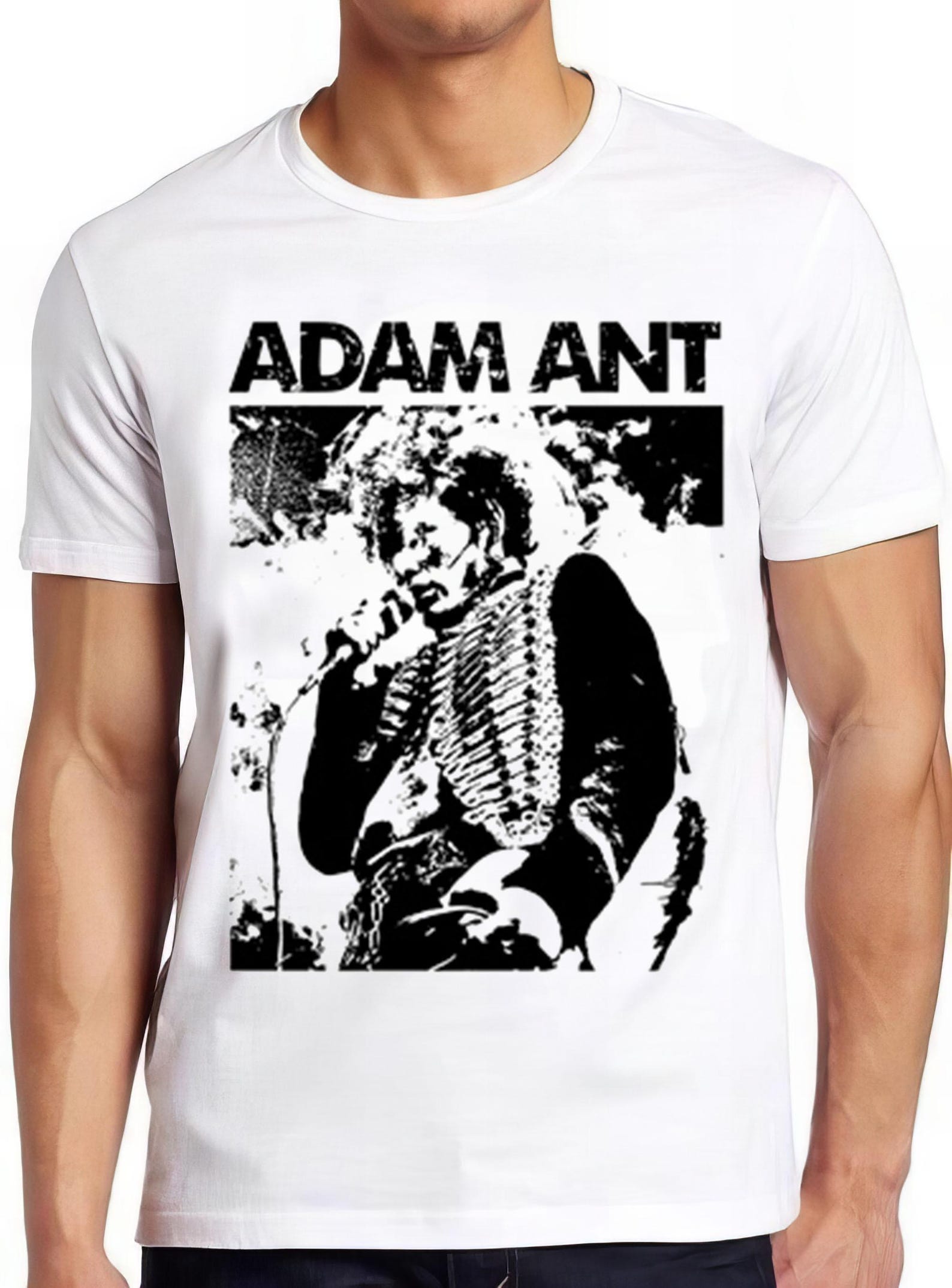 Adam Ant Live Concert Japanese Poster Music Funny Gift Tee T Shirt B1811 L