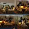 Time Piece Calendar 2026 Desk Calendar With Led Light 3D Tear-Away Calendar Paper Carving Art Memo Pad Notepad Gift Christmas