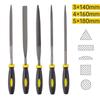 5Pcs/Set Grinding Rasp Needle File Sharpening Rasp Durable Hand File