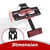 Fit For Kawasaki Ninja ZX-10R ZX10R 2008-2010 ZX6R ZX-6R 2018 Rear Tail Tidy License Plate Holder Bracket Fender Eliminator Kit
