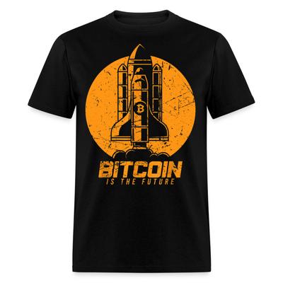 Bitcoin ist Die Zukunft T-Shirt BTC Raumschiff Krypto Währung T-Shirt Größe S-6XL