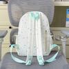 Schoolbag Ice Lemon Mint Light Shadow Flower Mark Girls Backpack Sweet Waxy Girls Ballet Wind Mori Clear Sense Travel Small Backpack
