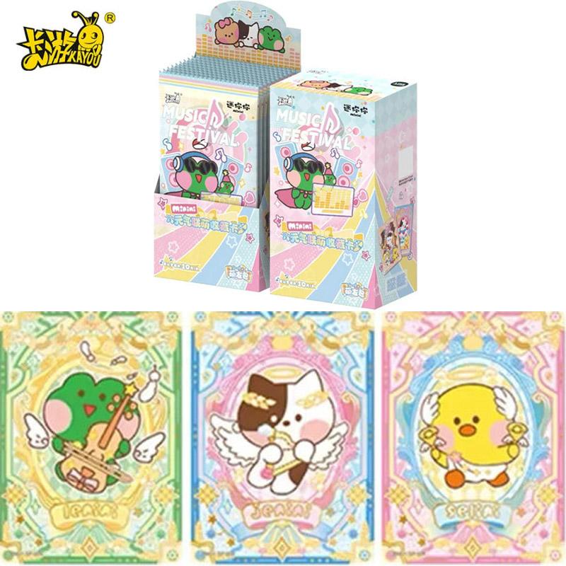 genuine LINE FRIENDS Minini Card Cute Friends Mini Animation Game Collection Card Children's Toys Christmas Gifts