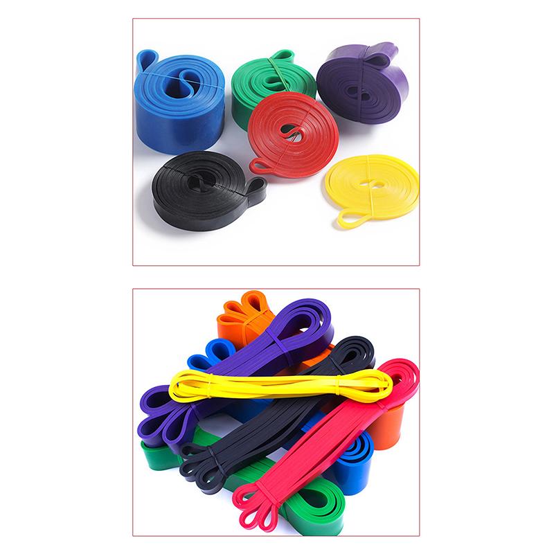 208Cm Yoga Elastic Bands Loop Expander For Exercise Sports Equipment Fitness Rubber Bands Workout Resistance Band Unisex