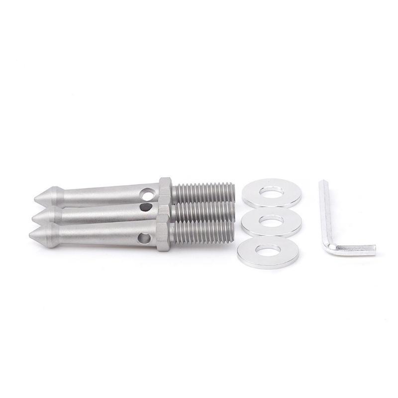 3PCS Stainless Steel Tripods Spikes For Outdoor Stability On Grass Mud And Uneven Terrain Camera Accessories