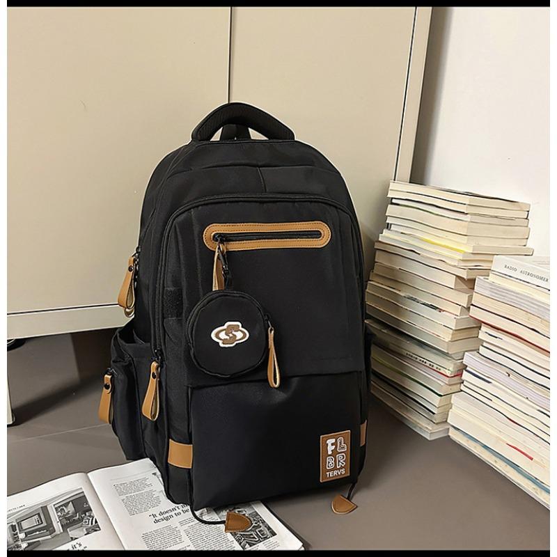 School Bag New High Value Niche Design Backpack Couple Lightweight Simple Travel Large Capacity Backpack