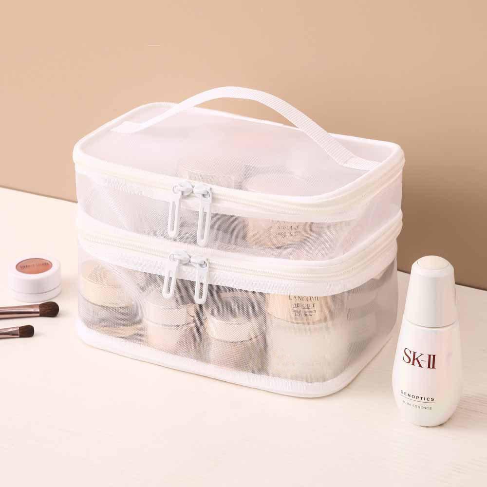 Γυναικείο διάφανο πλέγμα Ιδανικό για καλλυντικά Μακιγιάζ και προϊόντα περιποίησης Κιτ για ταξιδιωτικές πωλήσεις Success Organizer Make Up
