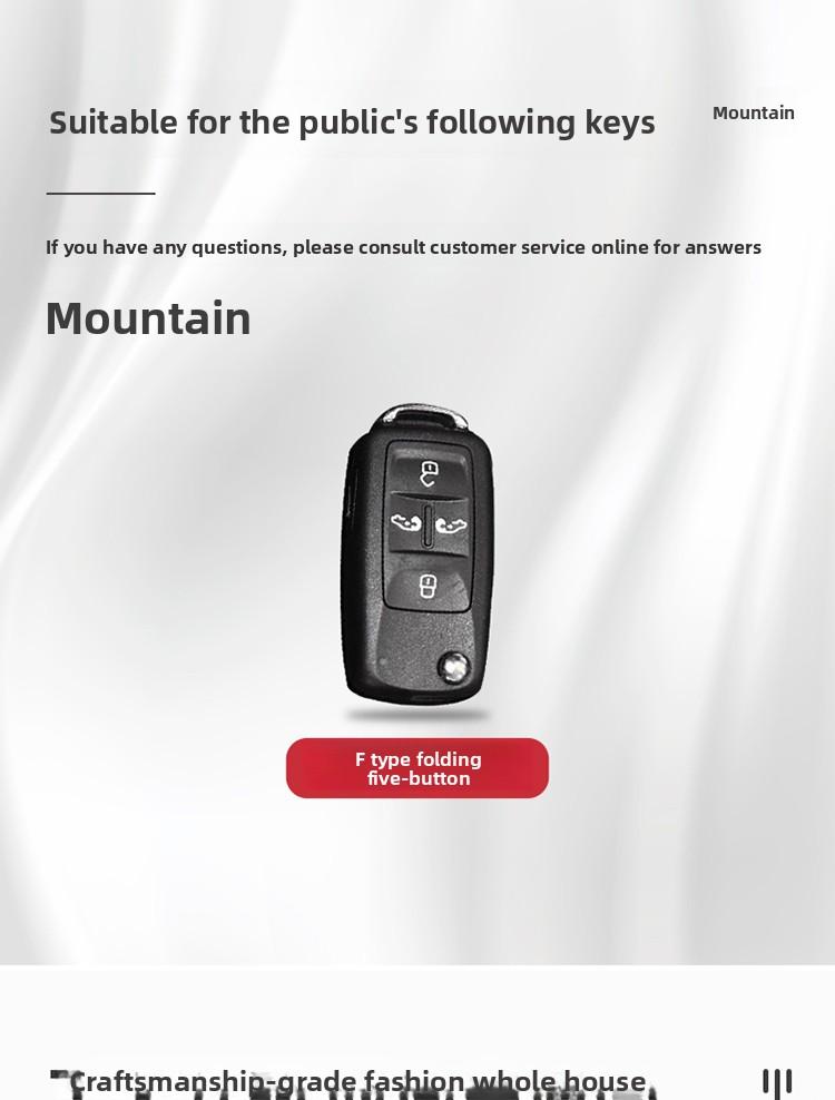 Für VOLKSWAGEN 3 4 Tasten Auto Schlüsselhülle Abdeckung Für VW Volkswagen Golf 7 MK7 Tiguan MK2 Seat Ateca Leon FR Ibiza Skoda Octavia Kod