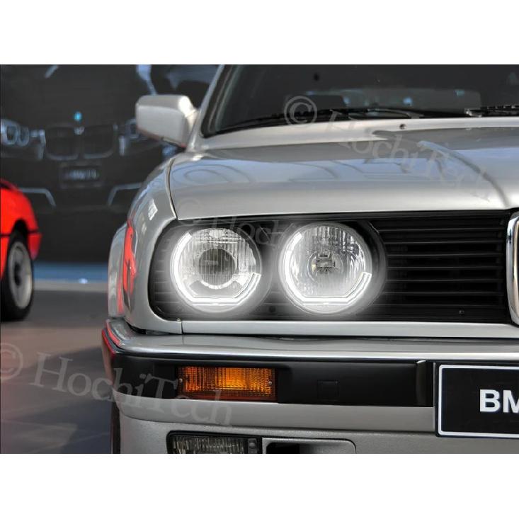 LED Angel Eyes For BMW E92 E90 E60 F30 F31 E82 F10 F11 x5 x6 E53 E70 E65 Car Lights Accessories 3D DTM LCI Style Acrylic