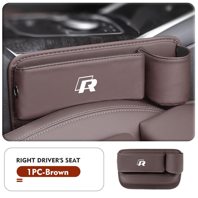 Car Seat Gap Organizer Storage Box Console Crevice Cup Holder For Volkswagen VW Mk6 CC B5 B6 B7 Golf 4 5 6 7 Scirocco Sagitar Ru0