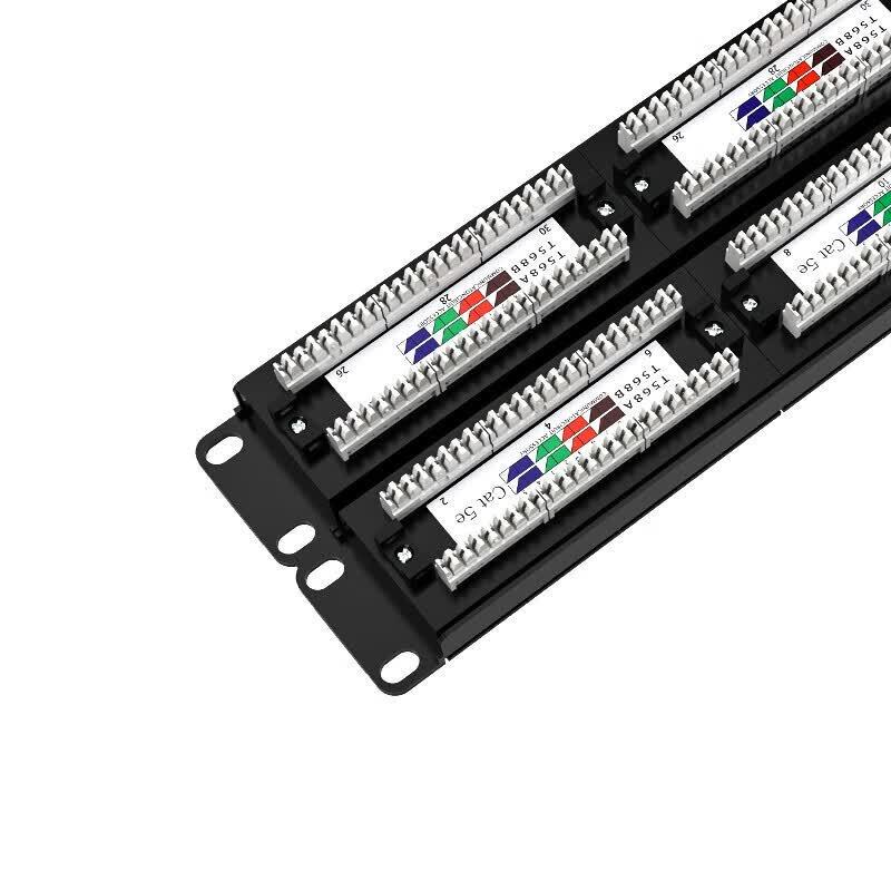 Shengwei Cat5e 48-Port 2U Rackmount Network Patch Panel
