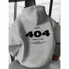 Men's Loose Casual Pullover Hoodie Street Fashion Printed Top