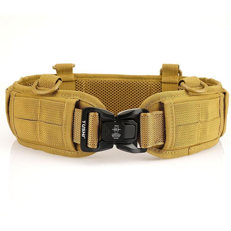 

Outdoor Trousers Belts Men Women s Multifunctional Military Fans Buttons Waist Seals Training Nylon Canvas Quick Release 125cm