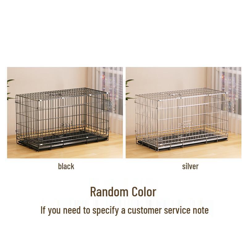 Extra Thick Indoor Dog and Rabbit Cage with Toilet, Available for Small To Large Dogs