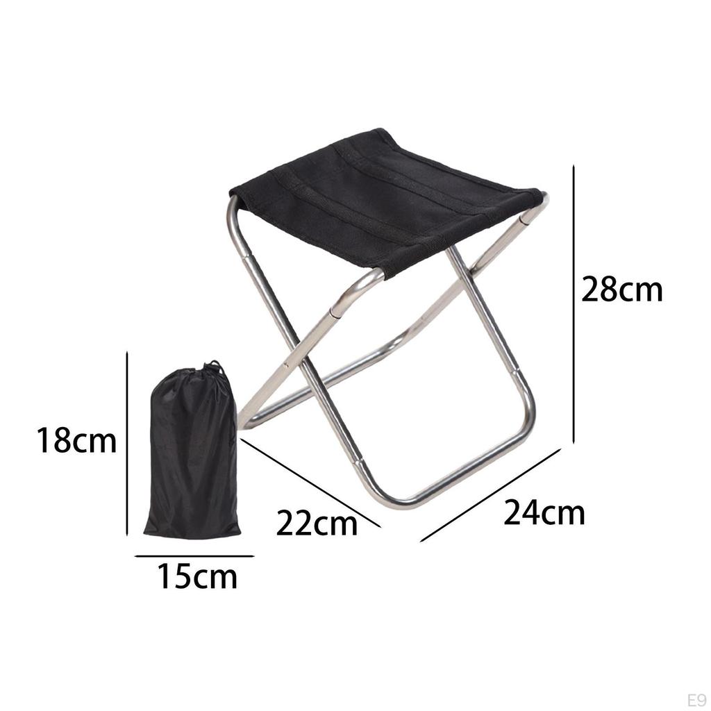 Taburete Plegable para Exteriores, Silla Multifuncional Portátil de Gama Alta, Ligero y Fácil de Transportar