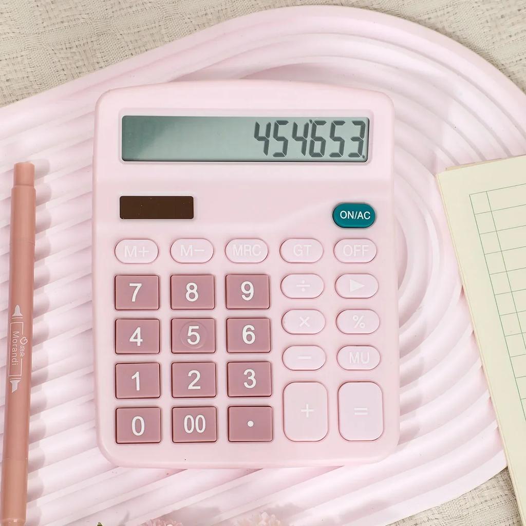 calculator, solar calculator, dual power home office calculator, school financial accounting tool