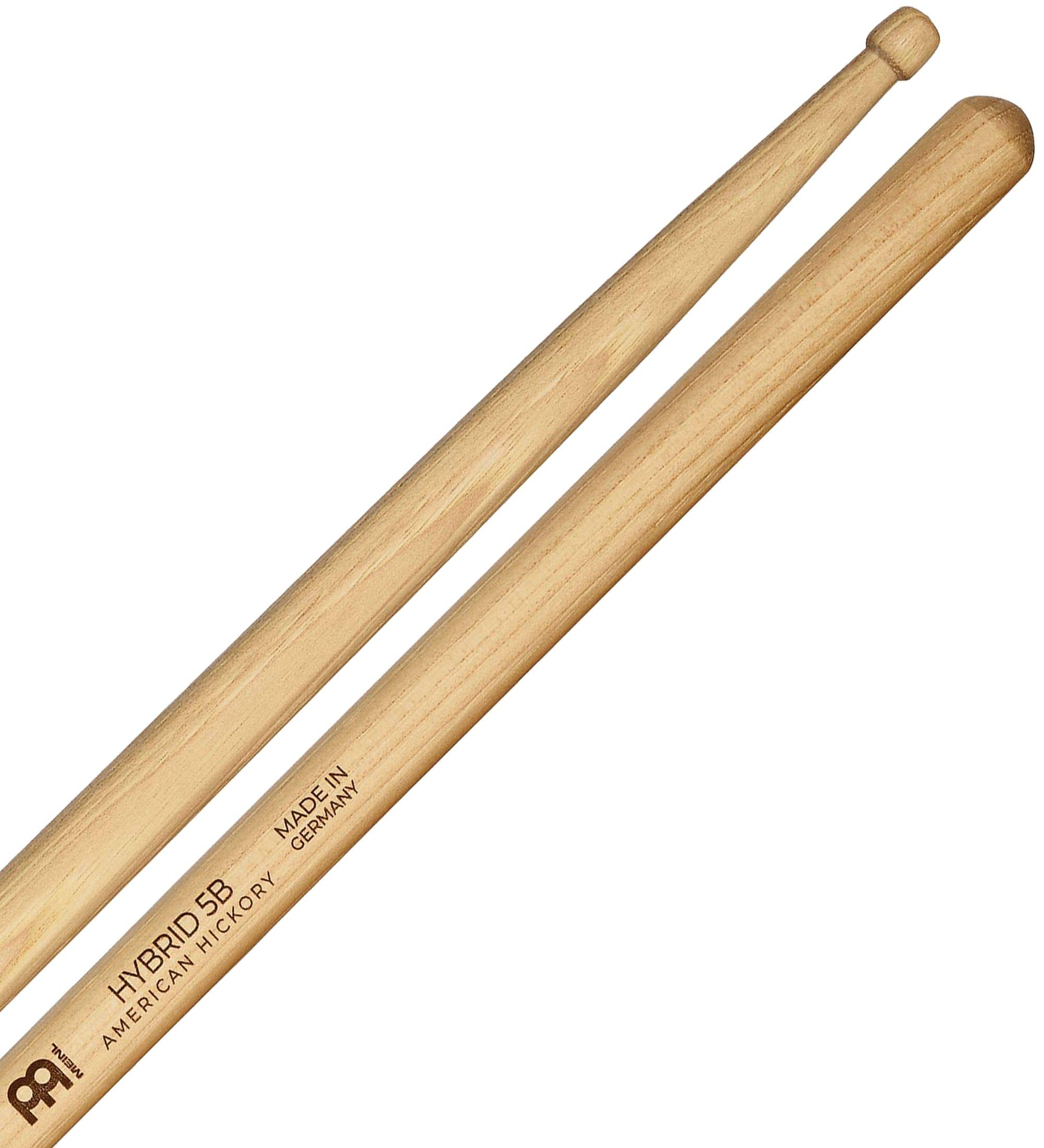 

MEINL Stick & Brush Meinl Drumstick HYBRID Hickory Hybrid Tip 5B SB107 (413 x 15.1mm) []