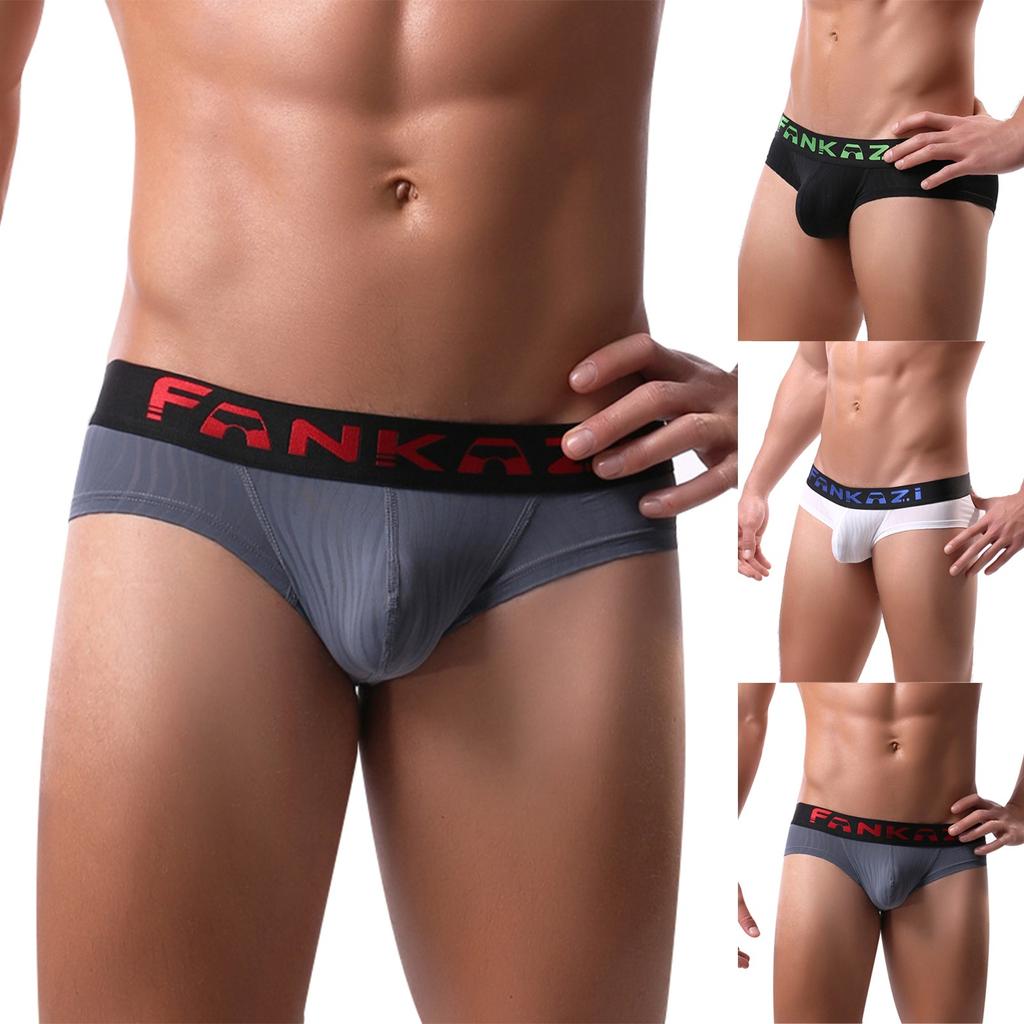 Pánské sexy spodní prádlo Šortky Spodní kalhotky Patchwork Nylon Kalhotky KalhotkyPánské