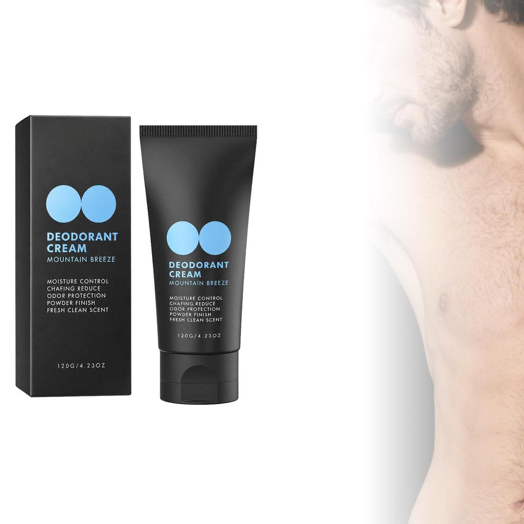 Men's Refreshing Antiperspirant Cream: Dry, Comfortable, Soft, Easy To Apply, Suitable for Multiple Scenarios, Daily Care Antiperspirant Cream