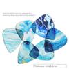 6pcs Transparent Acoustic Guitar Pick 0.81mm Finger Guitar Pick Guitar Paddle Guitar Picks  Ukulele