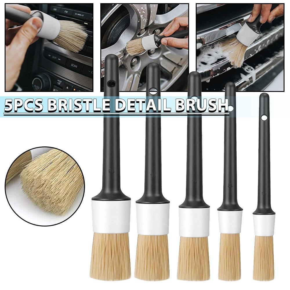 

Dagu, 5 шт., щетка для детализации автомобиля, набор для чистки колес, эмблем двигателя, вентиляционные отверстия