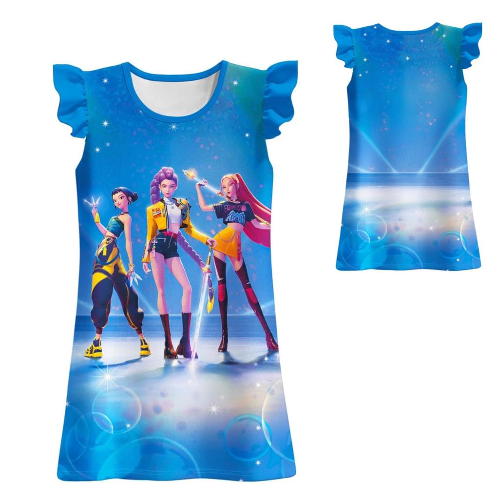 Children's Dress Role Play Dress Girl's A-line Dress Party Dress Up Dress