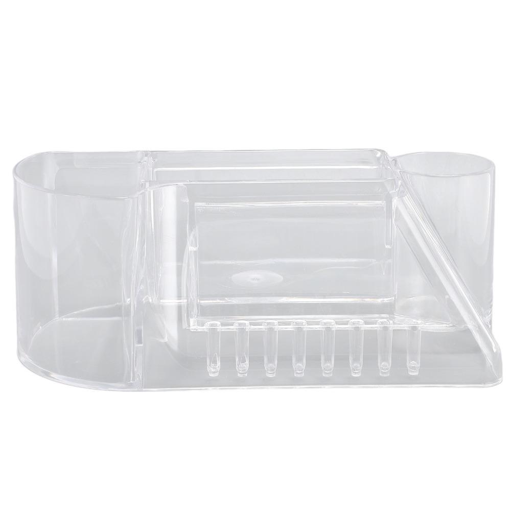 Transparent Multifunctional Nail Drill Stand  Salon Desktop Manicure Tool Tidying