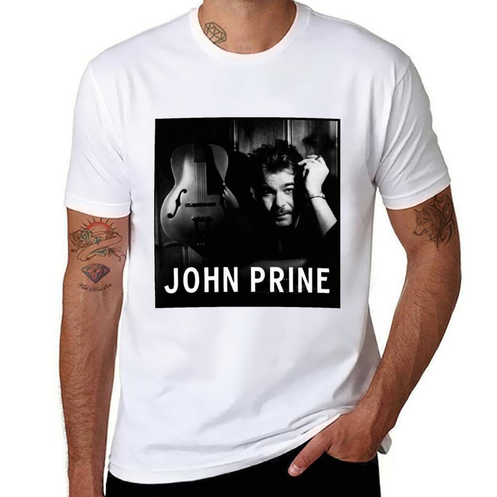 John Prine Country Folk Singer Tshirt Essential Solid Color Tshirt