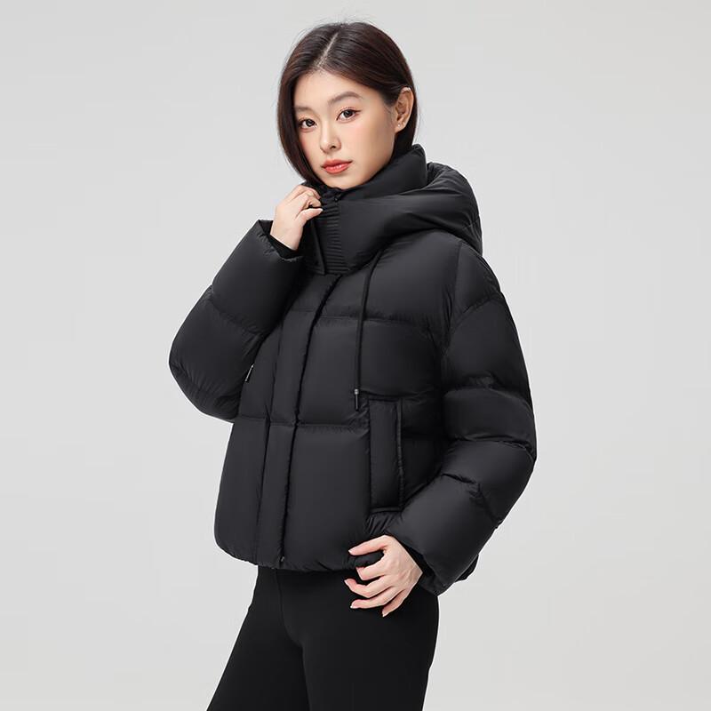 XueZhongFei Women's Short Hooded Puffer Down Jacket