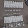 Shallow Fit Silicone Nail Mold Anti Overflow Nail Extension Template New Base Film Mold  Nail Salon