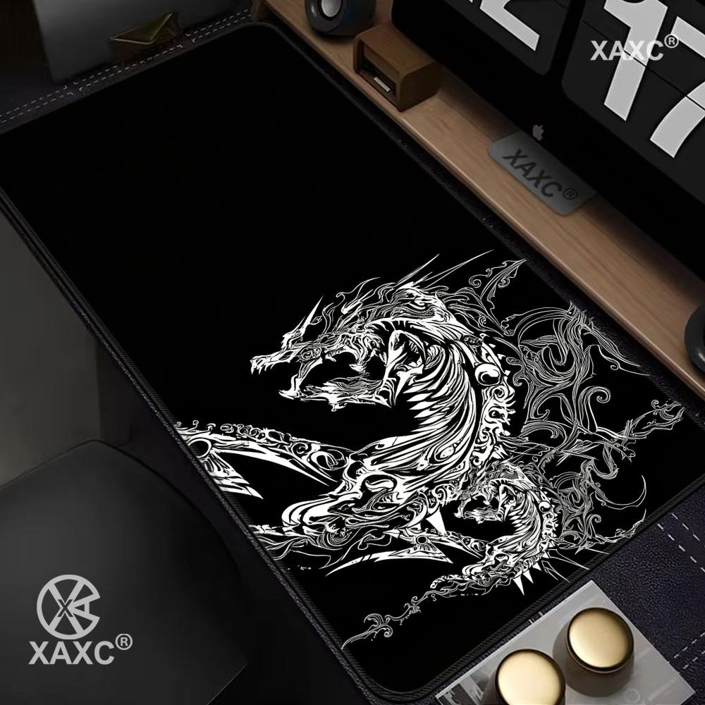 Simple Black Pattern HYBXXC Mouse Pad large keyboard mouse desk pad nonslip rubber gaming mouse pad laptop mouse carpet 400x800x2mm