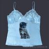 Y2K Harajuku Lace Bow Camisole - Spicy Girl Retro Summer Top