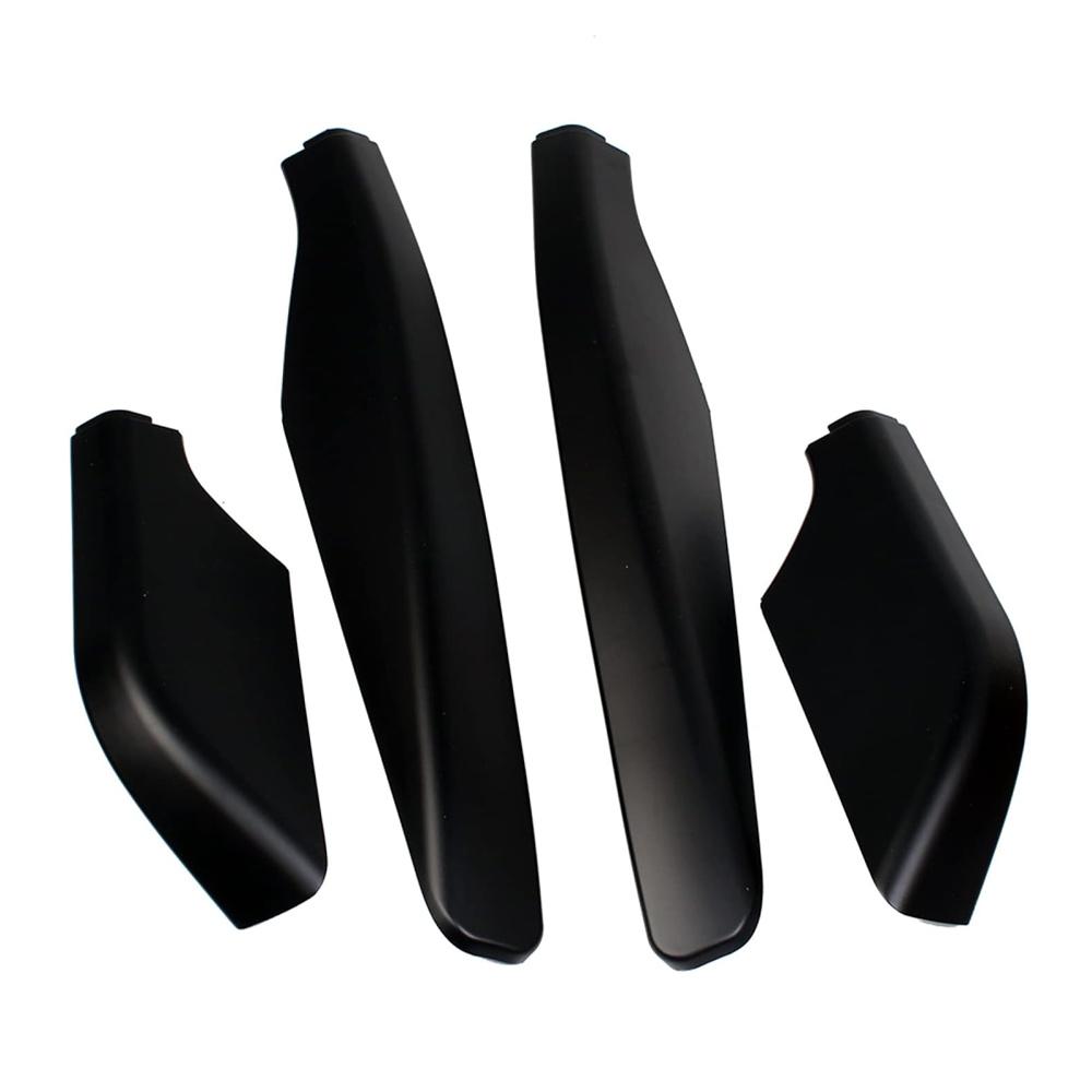 Car Black ABS Plastic Roof Rack End Cover Cap For Mitsubishi Pajero 2009-2018