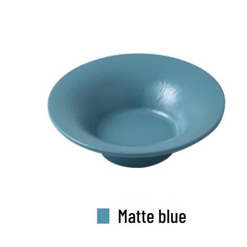 ZISIZ Nordic Matte Melamine Serving Bowl Set