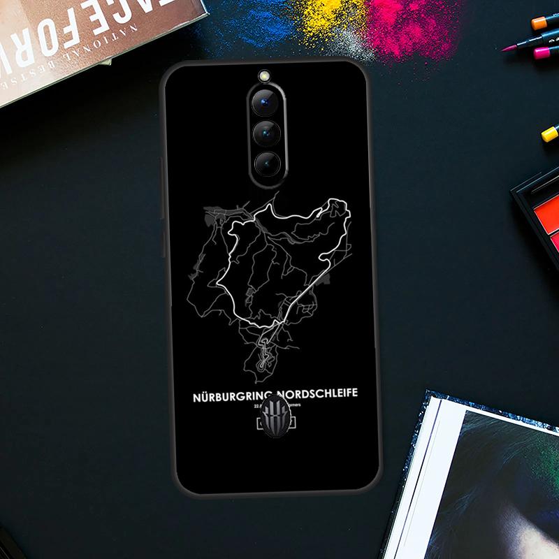 

Nurburgring F1 Circuit Case For ZTE Nubia Red Magic 9 8 8S Pro Plus RedMagic 6S 7S Pro 6 7 Pro 5S 6R 5G Back Cover Red Magic 6R