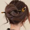 Modern Hanfu Style Acetic Acid Hair Stick New Chinese Style Fan-Shaped Hair Pin  Women