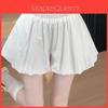 Summer Cloud Bloomers Skirt With Elastic Waist For Casual Wear