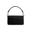Coach Tabby 12 Minimalist Logo Pebble Grain Flap With Hardware Leather Messenger Bag Shoulder Crossbody Tote Mini Women Bags Black CN731-LHBLK