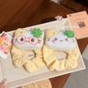 Glücksklee Kätzchen Scrunchie: Niedliches Cartoon-Katzen-Haargummi für Schüler