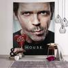 House Md Tv Printed Large Wall Tapestry Art Science Fiction Room Home Decor Decor Blanket