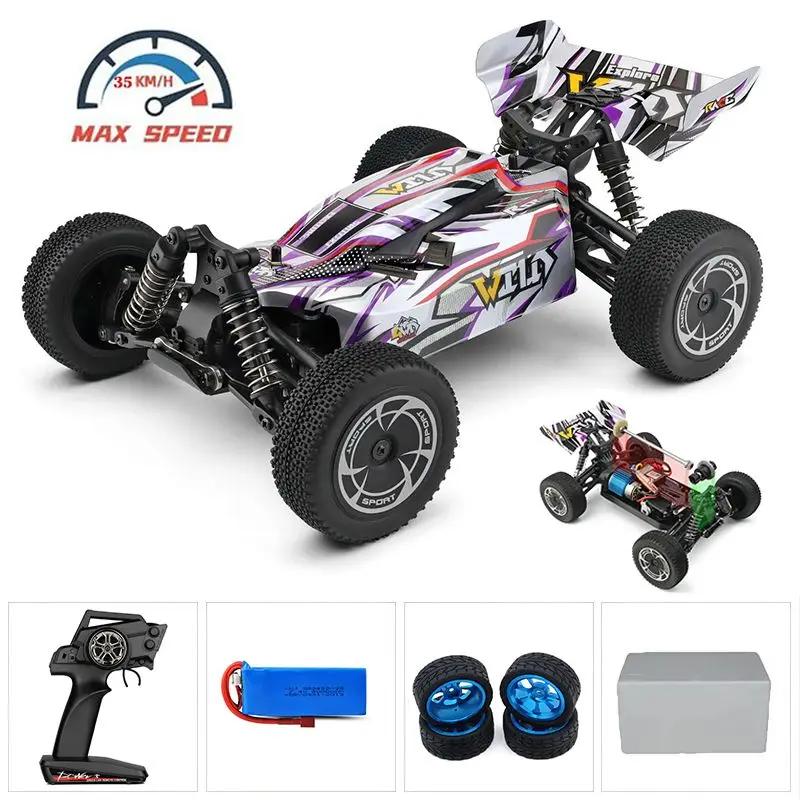 WLtoys 144010 75KM/H 2.4G RC Car Brushless 4WD Electric High Speed Off-Road Remote Control Drift Toys for Children Racing