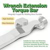 Universal Wrench Extension Tool Gears Drive Extension Wrench Nonslip Grip For Automotive Applications
