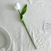 Artificial Tulip Flower 13" Long Stem Fake Tulip Realistic Real Touch PU Faux Flower for Spring Easter Home Kitchen Wedding Decoration