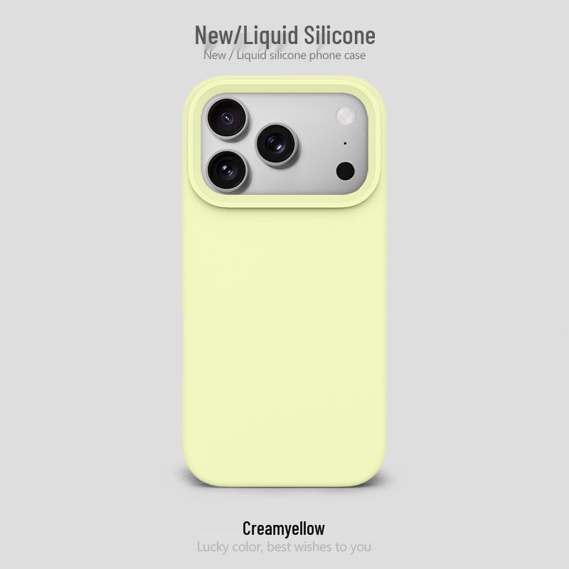 Didelės skylės silikoninis dėklas Apple 17 Pro Max: Oro pagalvės, Atsparus kritimui, Apsauginis, Paprastas dizainas